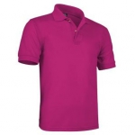 Polo manga corta magenta - Uniformes escolares ROMEU SENDROS
