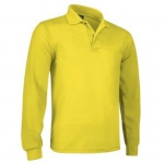 Polo manga larga amarillo - Uniformes escolares ROMEU SENDROS