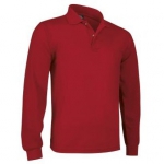 Polo manga larga rojo - Uniformes escolares ROMEU SENDROS