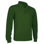 Polo manga larga verde - Uniformes escolares ROMEU SENDROS